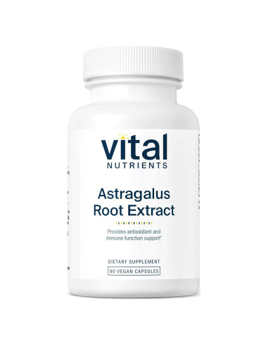 Extracto de Raíz de Astrágalo Vital Nutrients 300 mg - 90 Cápsulas