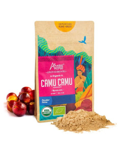 Polvo de Fruta Camu Camu Amazon Andes - 215g - Rico en Vitamina C