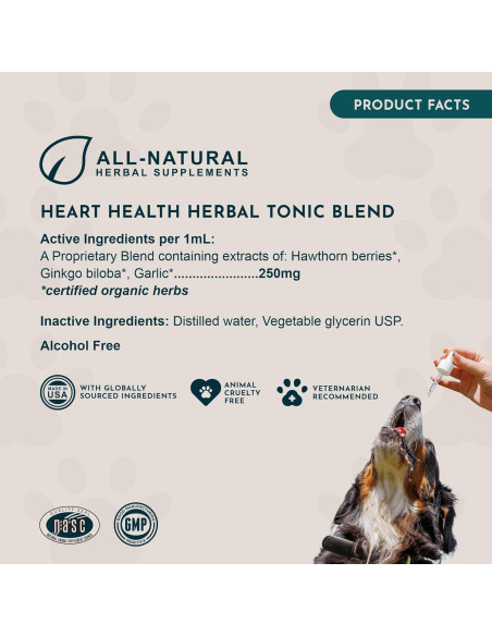 Suplemento Cardiovascular para Perros y Gatos Animal Essentials 30 ml