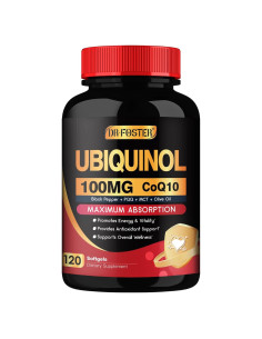 Suplemento CoQ10 Ubiquinol DRFOSTER 100mg 120 Softgels