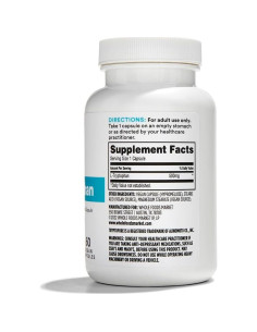 L-Triptófano 500mg Vegano 60 Cápsulas 365 Whole Foods 2