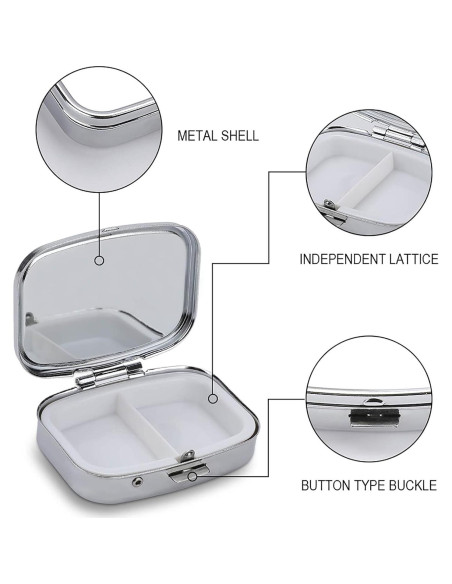 Organizador de Pastillas Perro Pastor Alemán Corriendo 5.6x4.1cm