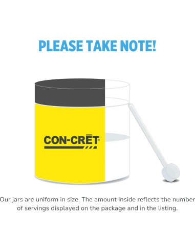 CON-CRET Creatina HCl en Polvo Frambuesa 100 Porciones