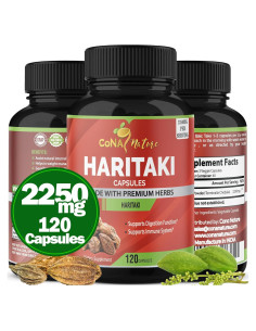 Cápsulas de Haritaki Orgánico Cona Nature 2250mg 120 Caps