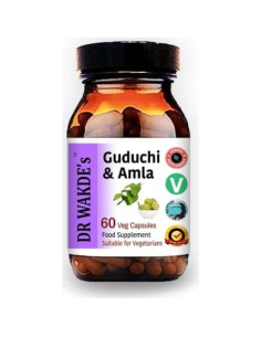 Cápsulas de Guduchi y Amla DR WAKDE 60 Veganas 500mg 2