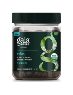 Gomas Relajantes Gaia Herbs - 45 Gomas de Calma Natural
