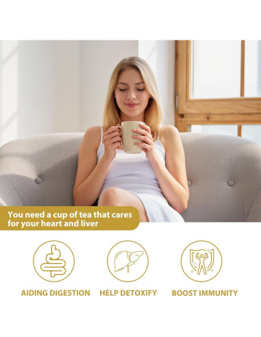 Té Herbal Natural Yetypy de Diente de León - 50 Bolsitas