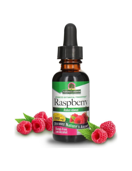 Extracto de Hoja de Frambuesa Orgánico Nature's Answer 30 ml