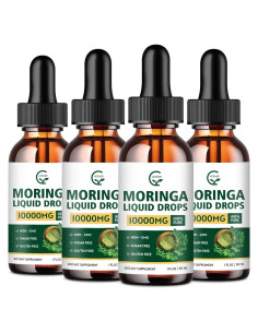 Gotas Líquidas de Moringa Orgánica GORNVB 30 ml x4 - Suplemento