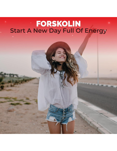 Suplemento de Forskolina Cadane con Té Verde y Jengibre - 90 Cápsulas