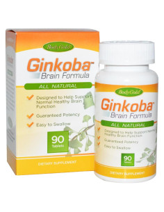 Suplemento Ginkoba CuerpoOro 90 Tabletas Estandarizadas
