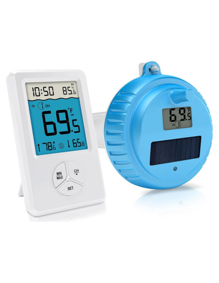 Termómetro Flotante Digital Urageuxy WS083T para Piscina
