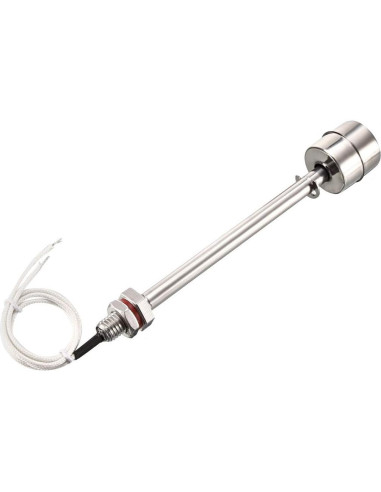 Interruptor de Flotador Acero Inoxidable uxcell 165mm 2Pcs