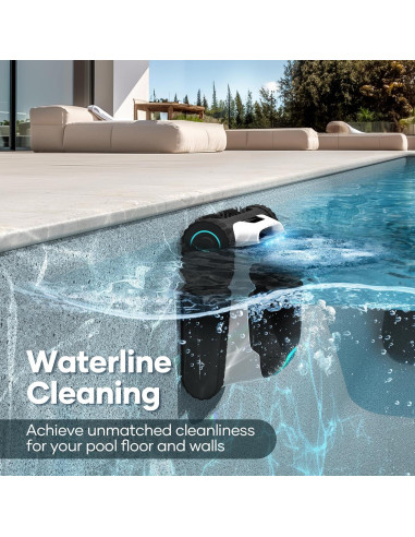 Limpiador de Piscinas Robótico AIPER Scuba N1 Sin Cable 10.83 kg