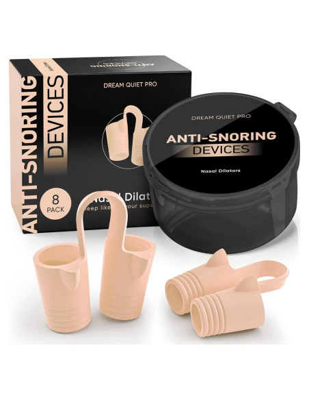 Dilatadores Nasales Anti Ronquidos Commanding Life - 8 Piezas