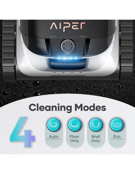 Limpiador de Piscinas Robótico AIPER Scuba N1 Sin Cable 10.83 kg