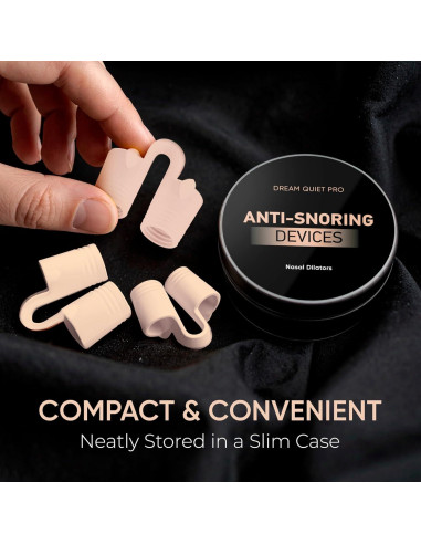 Dilatadores Nasales Anti Ronquidos Commanding Life - 8 Piezas