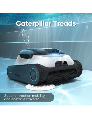 Limpiador de Piscinas Robótico AIPER Scuba N1 Sin Cable 10.83 kg