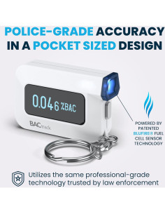 Alcoholímetro BACtrack C6 | Precisión Profesional | Conectividad Inalámbrica 2