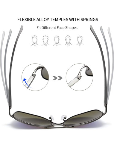 Gafas de sol polarizadas Joopin UV400 para hombres