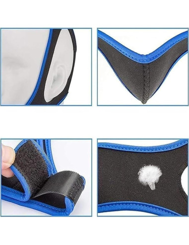 Correa de Mandíbula Airflow Ajustable Unisex para Ronquidos