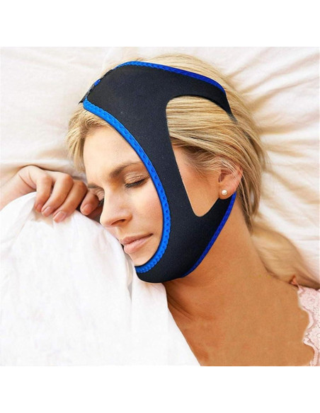 Correa de Mandíbula Airflow Ajustable Unisex para Ronquidos