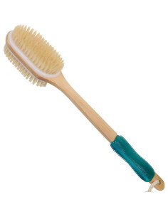 Cepillo de Espalda OWIIZI con Cerdas de Jabalí y Nylon, Mango Largo 2