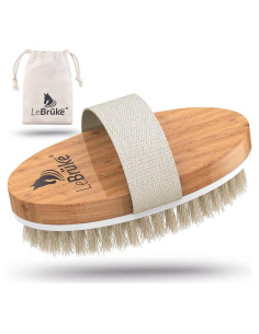 Cepillo Corporal Lebrücke - Cerdas Naturales - Tratamiento Celulitis