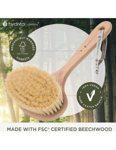 Cepillo Corporal Detox Hydréa London con Cerdas de Cactus 2