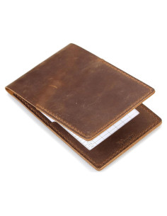 Soporte de Tarjeta de Puntuación de Golf Robrasim de Cuero