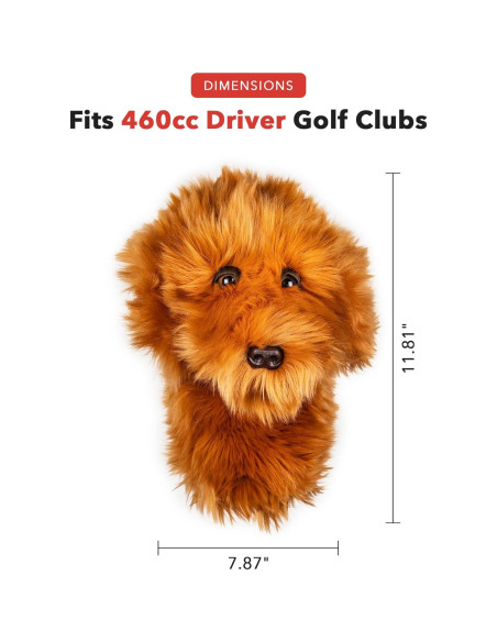 Cubierta de Driver Doodle Daphne | Cubierta Premium Golf Unisex