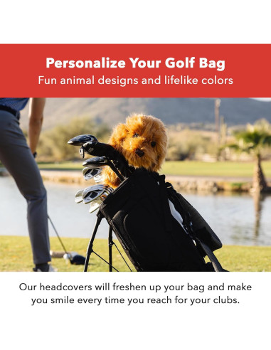 Cubierta de Driver Doodle Daphne | Cubierta Premium Golf Unisex