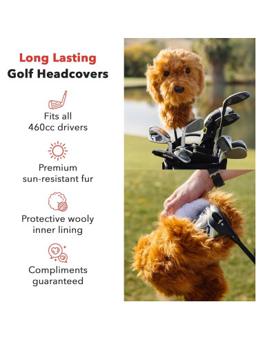 Cubierta de Driver Doodle Daphne | Cubierta Premium Golf Unisex