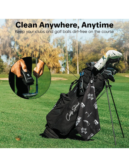 Cepillo de Golf Caddy Splash Pro con Agua - Cerdas de Nylon