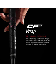 Grip de Golf Golf Pride CP2 Wrap Jumbo - Goma Suave y Control 2