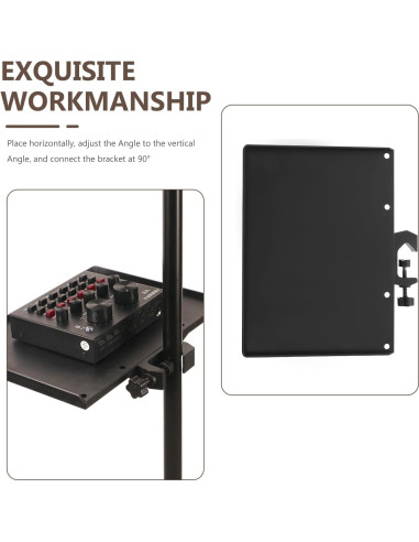 Bandeja Ajustable para Micrófono EXCEART - Soporte Compacto