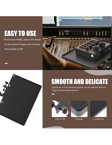 Bandeja Ajustable para Micrófono EXCEART - Soporte Compacto