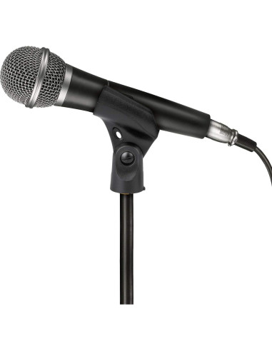 Soporte de Clip de Micrófono Universal Negro - Paquete de 5