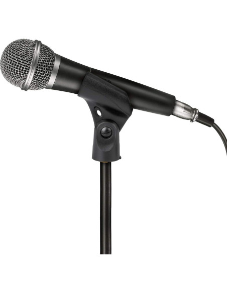 Soporte de Clip de Micrófono Universal Negro - Paquete de 5