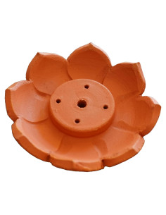 Soporte de Incienso de Cerámica Aroma Valley Loto 8.64cm
