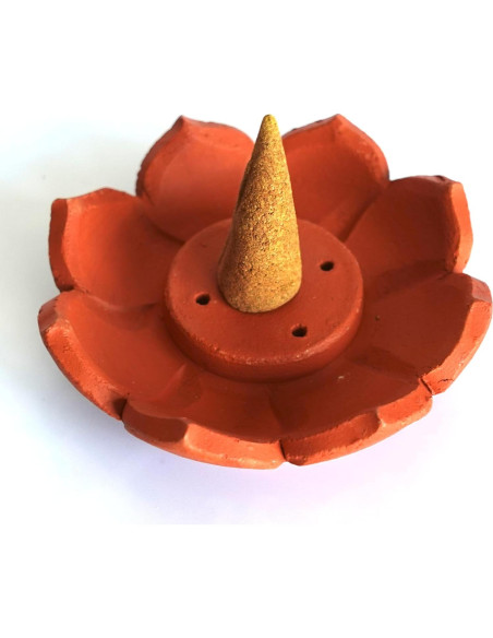 Soporte de Incienso de Cerámica Aroma Valley Loto 8.64cm