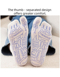 2 Juegos de Calcetines de Acupresión Aimery con Herramientas 2