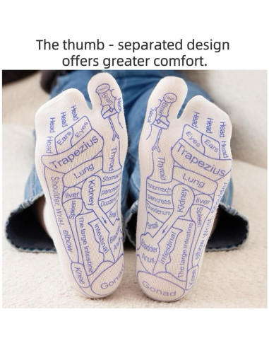 2 Juegos de Calcetines de Acupresión Aimery con Herramientas