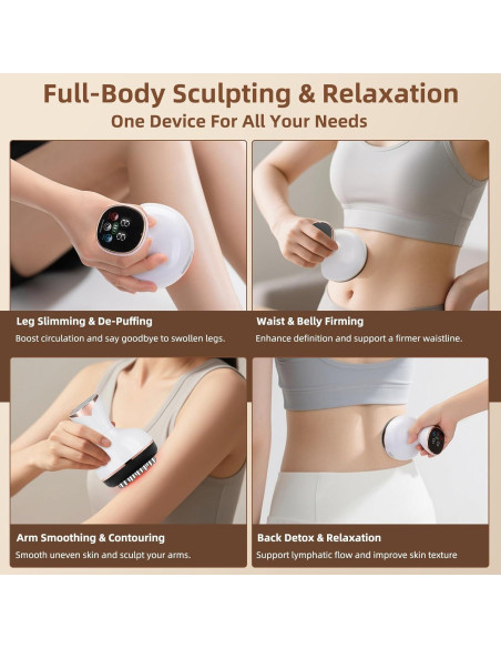 Masajeador Drenaje Linfático Yaumany YW-BM01 30 Niveles