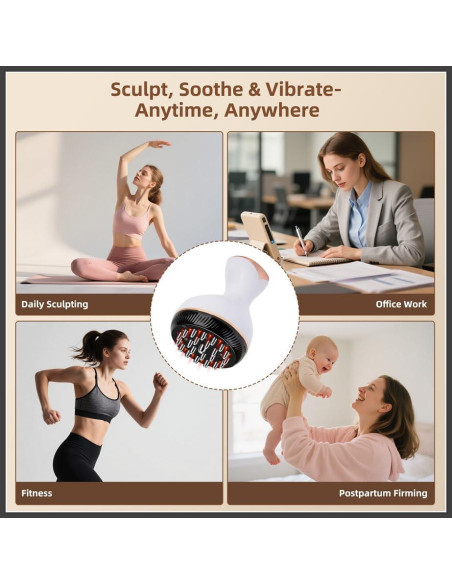 Masajeador Drenaje Linfático Yaumany YW-BM01 30 Niveles