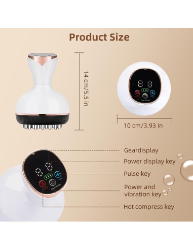 Masajeador Drenaje Linfático Yaumany YW-BM01 30 Niveles