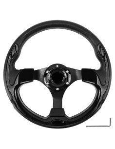 Volante de Carrito de Golf QYMOPAY 31.75 cm Antideslizante