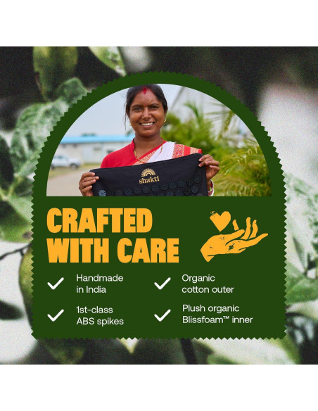 Conjunto de Almohada y Esteras de Acupresión ShaktiMat Premium Nivel 2