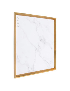 Tablero de Corcho Magnético Kate y Laurel 54.6x69.9 cm Dorado