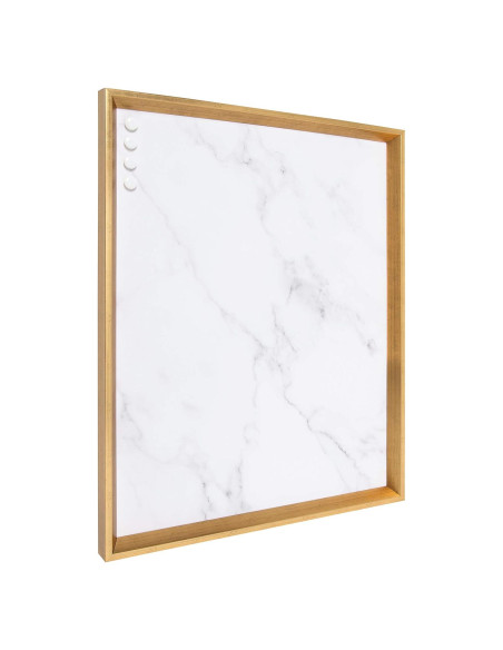 Tablero de Corcho Magnético Kate y Laurel 54.6x69.9 cm Dorado